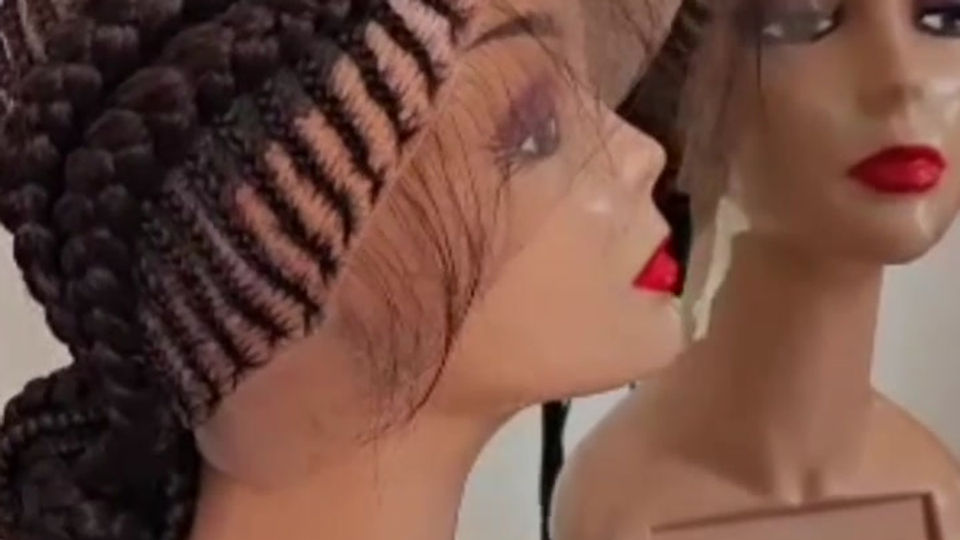video wig synthetique 2 mn
